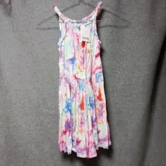 next 花柄ノースリーブワンピース 7歳用