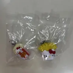 アメリカンデザイン ハローキティ めじるしアクセサリー ポップコーン ポテト