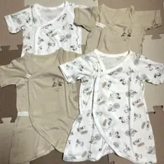 スヌーピー ベビー肌着 4点セット 50〜60サイズ