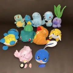 (1955) 当時物 ポケモン ミニぬいぐるみ セット まとめ売り