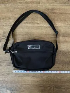 champion チャンピオン ショルダーバッグ 黒 ブラック