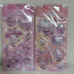 韓国限定 サンリオ ウォーターシール ハローキテイ マイメロディ