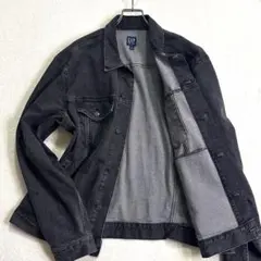 【未使用級】GAP ギャップ デニムジャケット ダークグレー XLサイズ