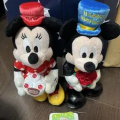 ミッキーミニー バースデーぬいぐるみセット