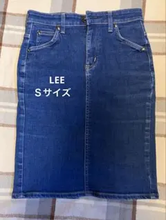Lee デニムブルー タイトスカート S