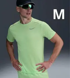 M 新品 ナイキ マイラー ショートスリーブ 半袖 Tシャツ ランニング メンズ