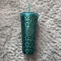 スターバックス　ステンレスコールドカップタンブラーターコイズ591ml