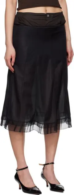 【新品未使用】Maison Margiela 25ss Midi SKIRTのサムネイル