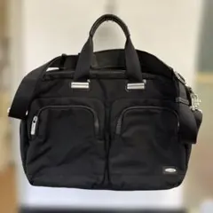 週末値下げ】ゼロハリバートン ボストンバッグ ネイビーカモ - メルカリ