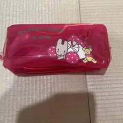マロンクリーム クリアポーチ