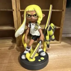 amiibo イカガール インクリング　イエロー スプラトゥーン あつ森