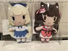 ネコぱら ショコラ バニラ ちょこぷに ぬいぐるみ 2体セット - メルカリ