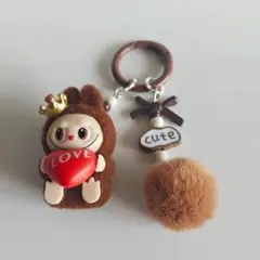 LABUBU　キーリング　キーホルダー