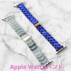 Apple Watch用クラスプスタイルバンド2本セット　軽量デザイン