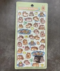ボンボンドロップシール カピバラ