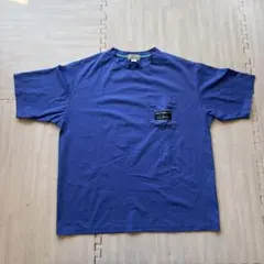 【着用回数2回！美品！！】　Mサイズ　L.L.Bean ポケットTシャツ ブルーのサムネイル
