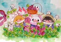おいもだいすき！　9/16 13（原画）ポストカードのみ