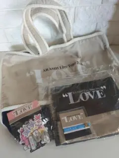 ARASHI Live Tour 2013 LOVE バッグ・ステッカーセット