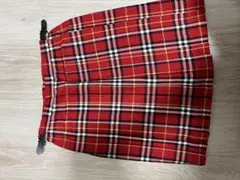 Burberrys プリーツスカート 赤 36