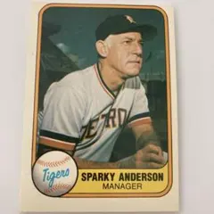 SPARKY ANDERSON TIGERS マネージャーカード
