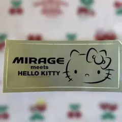 非売品　ミラージュ　ハローキティ　コラボステッカー　デカールステッカー　特別仕様