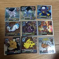 ポケモンキラシール 9枚セット