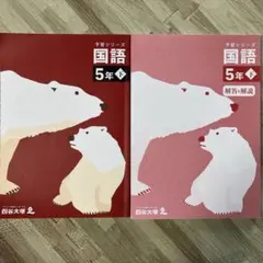予習シリーズ 国語 5年 下