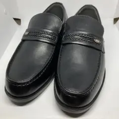 美品 ON8OFF ローファー 黒 ビジネスシューズ 小さめ 23.5㎝