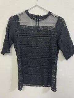 earth music&ecology レースブラウス レーストップス