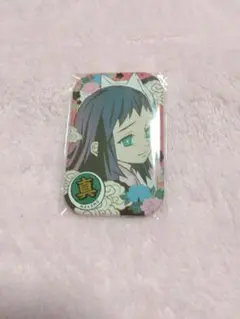 鬼滅の刃四角い缶バッチ(真菰)
