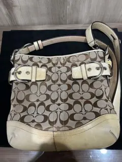 Coach ショルダーバッグ ブラウン/ベージュ