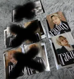 MAZZEL TAKUTO フォトカ ステッカー クリアステッカー コンプ MAZZEL 【TAKUTO タクト】Parade グッズ シークレットステッカー