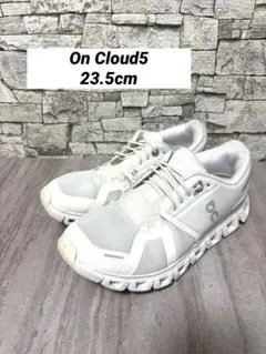 온 클라우드 온클라우드 5 스니커즈 23.5cm 화이트 화이트