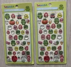 訳有り　ボンボンドロップシール　ぷくぷくシール　手帳デコ　ステッカー　2枚セット