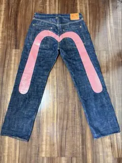 EVISU No.2 Lot.2001 W31×L35 ピンク大黒 ビッグカモメ - メルカリ