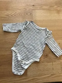 GAP ストライプ柄ロンパース 3-6months