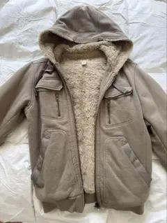 DIESEL フリースジャケット XL ベージュ