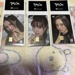 TWICE WOW PASS 3枚セット　サナ　モモ　ミナ　MISAMO