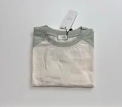 新品未使用　b.ROOM ラウンドヘム　長袖Tシャツ　150センチ ミント