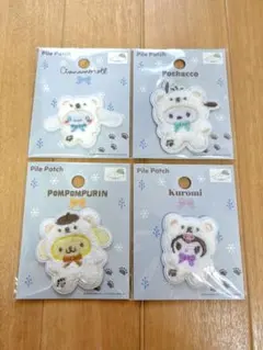 サンリオキャラクター ワッペン セット パイルパッチ seria セリア②