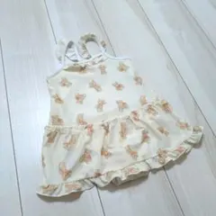 ワンピース水着　女の子　100