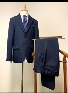 【数回使用のみ】OLIVER HOUSE 160 スーツ 紺　5点セット　キッズ