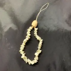 白いストラップ