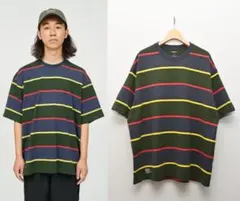 り*郎様 FreshService 半袖 マルチボーダー Tシャツ M グリーン FreshService 半袖 マルチボーダー Tシャツ M グリーン 緑 - メルカリ