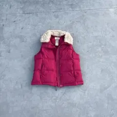 L.L.Bean ピンク ダウンベスト XS