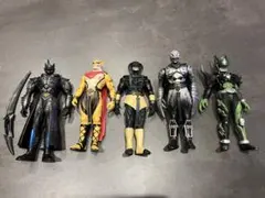 【当時物】仮面ライダーアギト アンノウン他 ソフビ まとめ売り