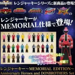 レンジャーキー メモリアルエディション ダイナマン ダイレンジャー
