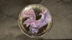 モンスターハンター　缶バッジ　リオレウス　ニジゲンノモリ