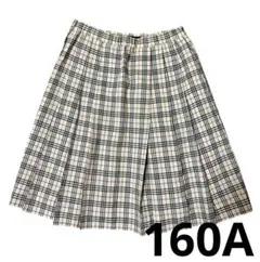 極美品✨そBURBERRY チェック柄プリーツスカート 160A