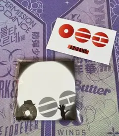 BTS シュガ ユンギ SUGA センイル マジショ メモ帳50枚とステッカー